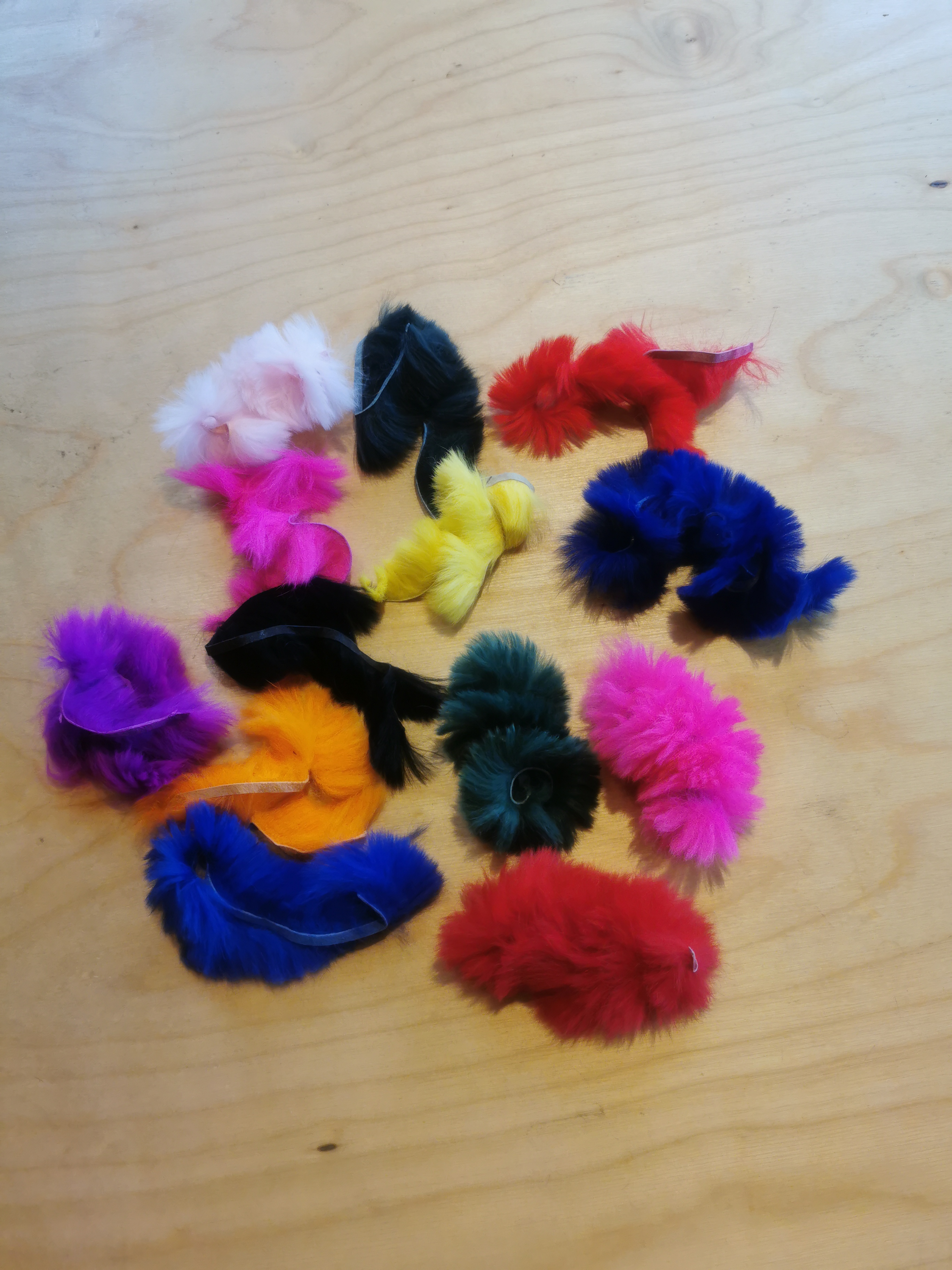 Sehnengeräuschdämpfer Fell Puffs